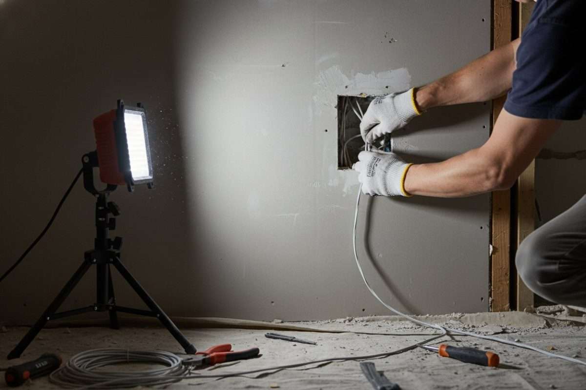 Condamner un fil électrique dans un mur : le guide