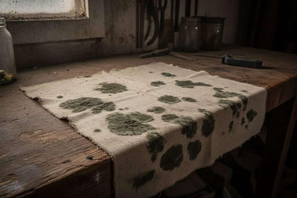 Comment enlever les taches de moisissures sur un tissu ?