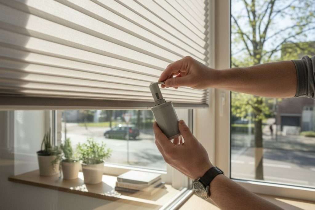 Réglage des fins de course : les moteurs Somfy à portée de main