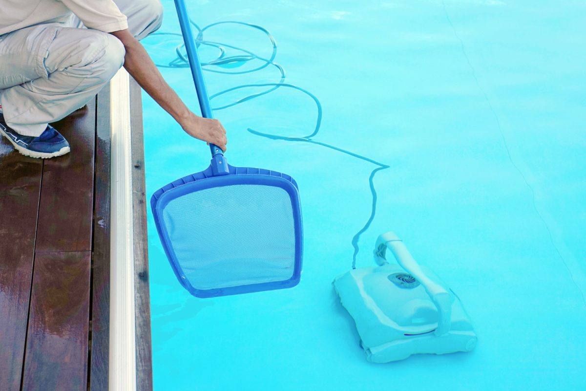 robot nettoyeur pour la piscine